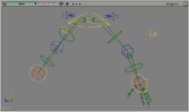 Image 1 – Le Rigging complet et finalisé