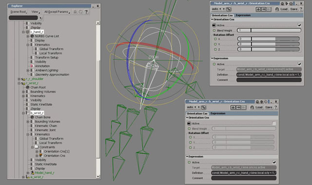 Image 6 – Configuration du poignet